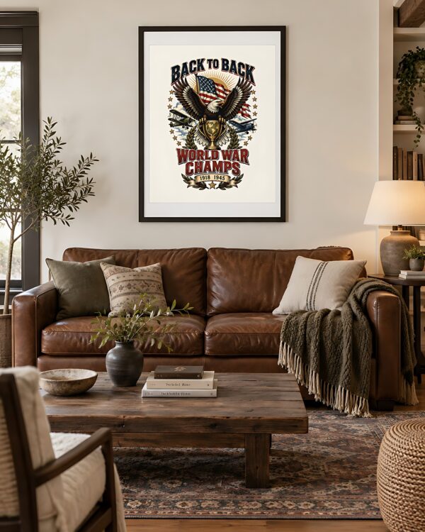 Back to Back World War Champs Poster