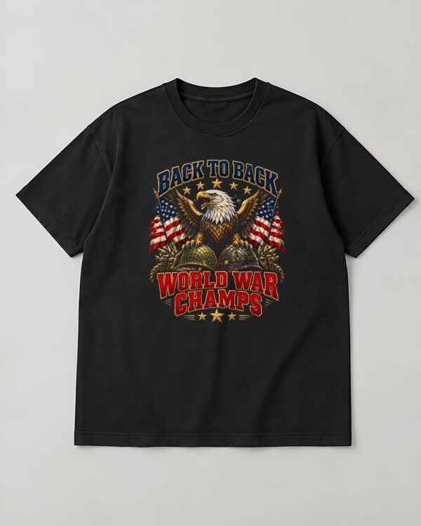 Back to Back World War Champs Tee
