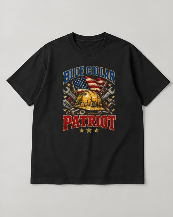 Blue Collar Patriot Tee