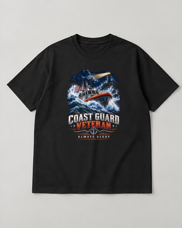 Coast Guard Veteran Always Ready Tee