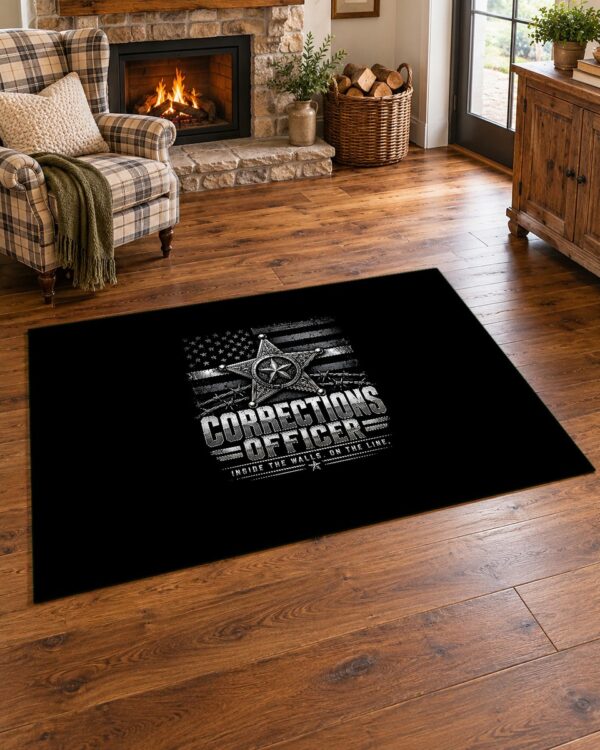 Corrections Officer Area Rug