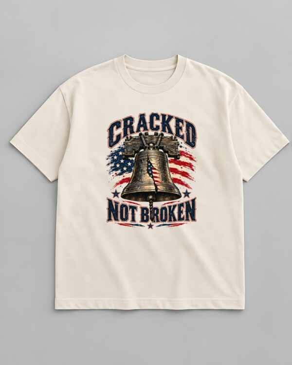 Cracked Not Broken Liberty Bell Tee