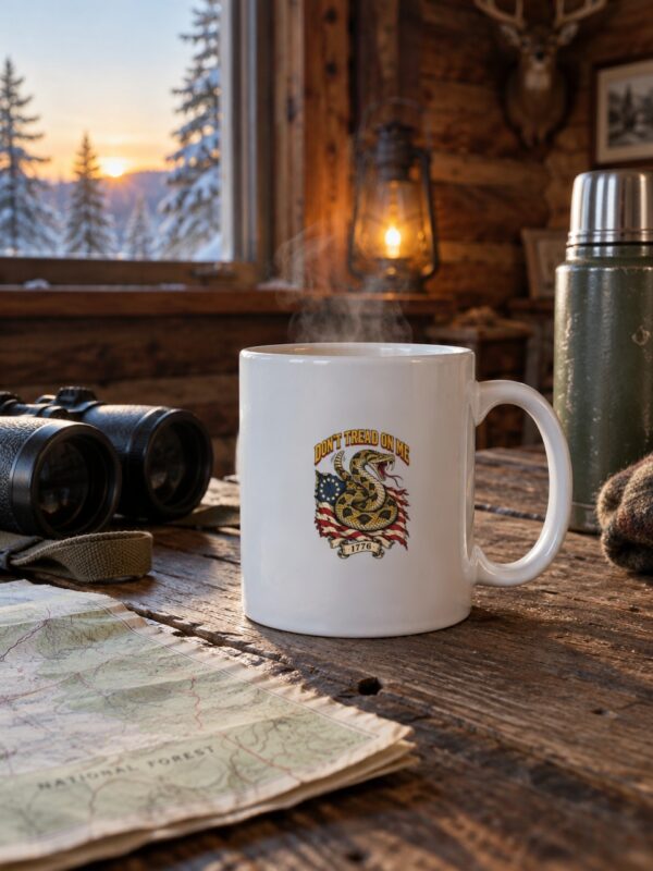 Don't Tread on Me Rattlesnake Mug