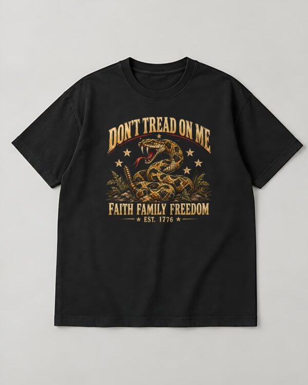 Don't Tread on Me Rattlesnake Tee