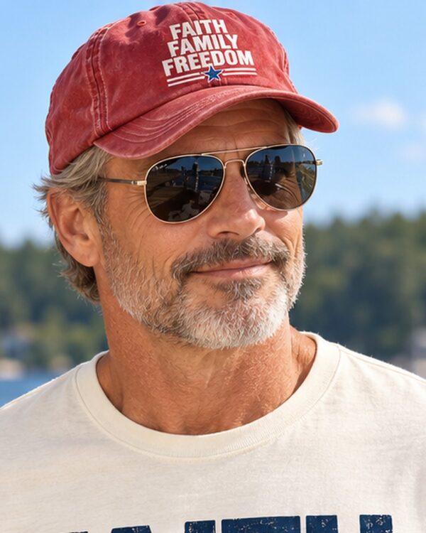Faith Family Freedom Dad Hat