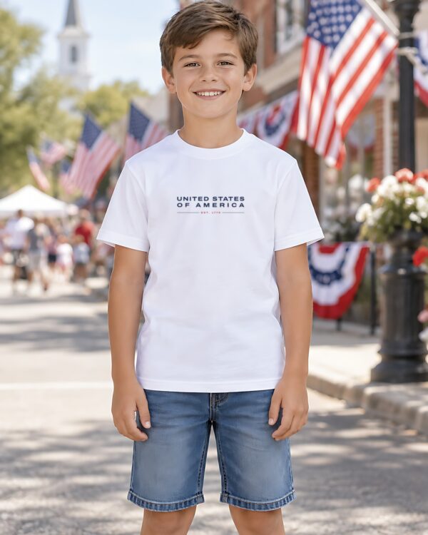 United States of America Est. 1776 Youth Tee