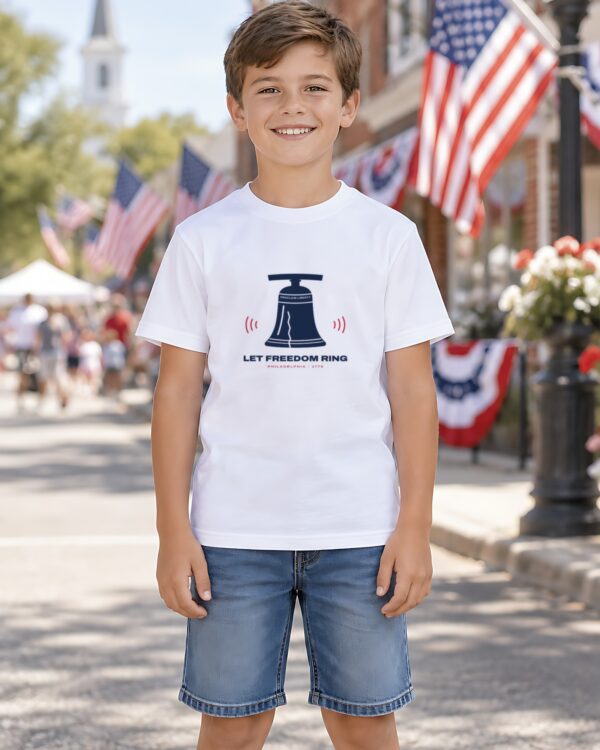 Let Freedom Ring Liberty Bell Youth Tee