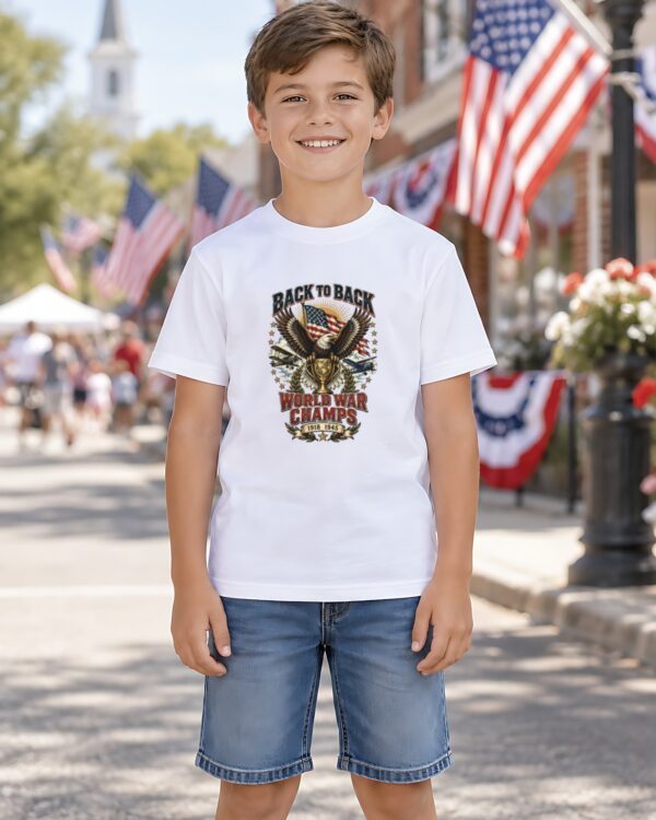 Back to Back World War Champs Youth Tee