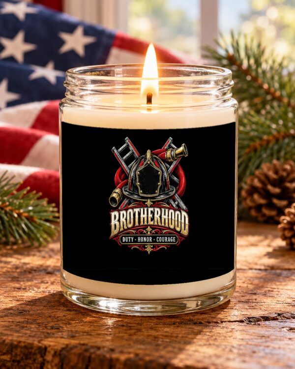Firefighter Brotherhood Soy Candle