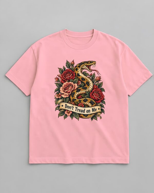 Floral Don’t Tread on Me Tee