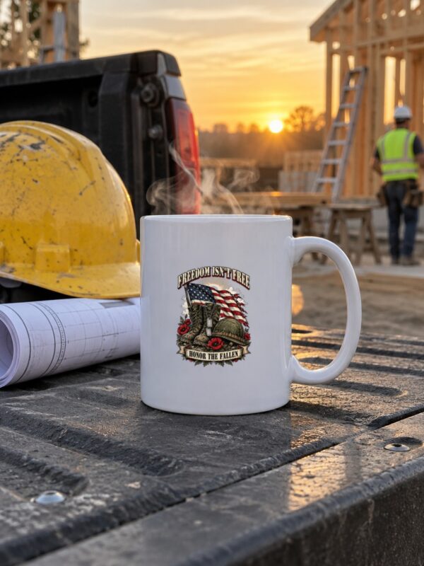 Freedom Isn't Free Honor the Fallen Mug
