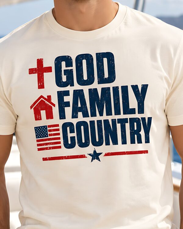 God Family Country Tee
