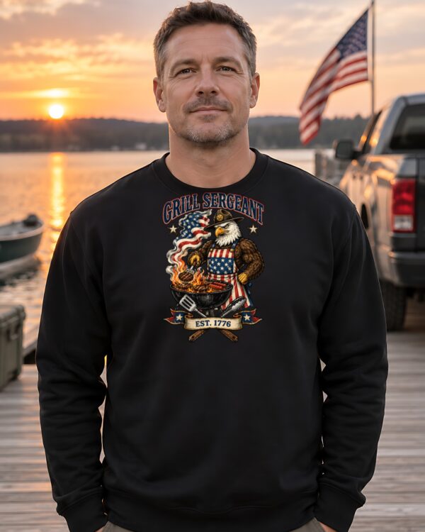 Grill Sergeant Eagle Crewneck Sweatshirt