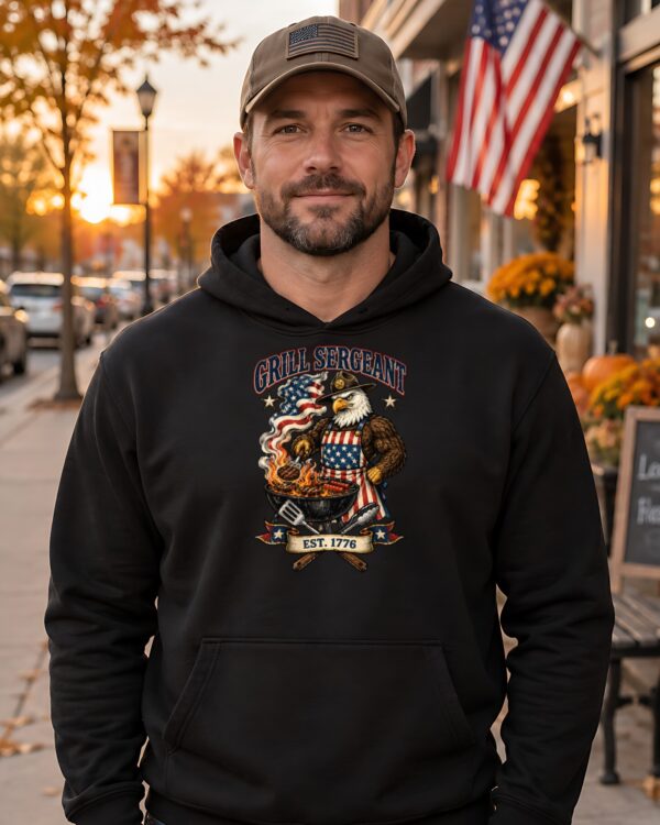 Grill Sergeant Eagle Hoodie