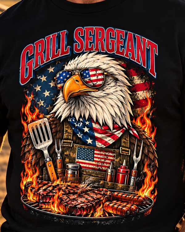 Grill Sergeant Eagle Tee