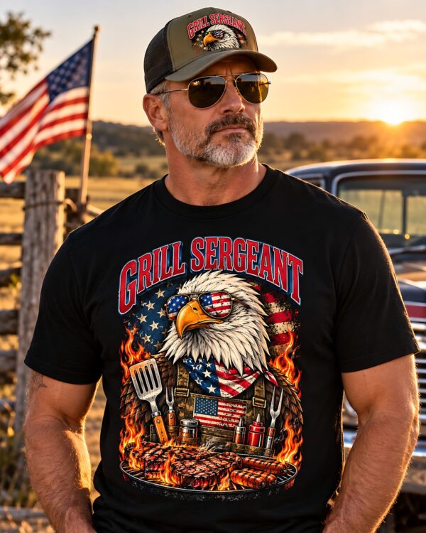 Grill Sergeant Eagle Tee