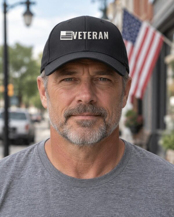 Veteran Flag Dad Hat