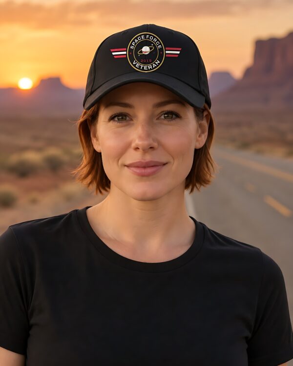 Space Force Veteran Patch Dad Hat
