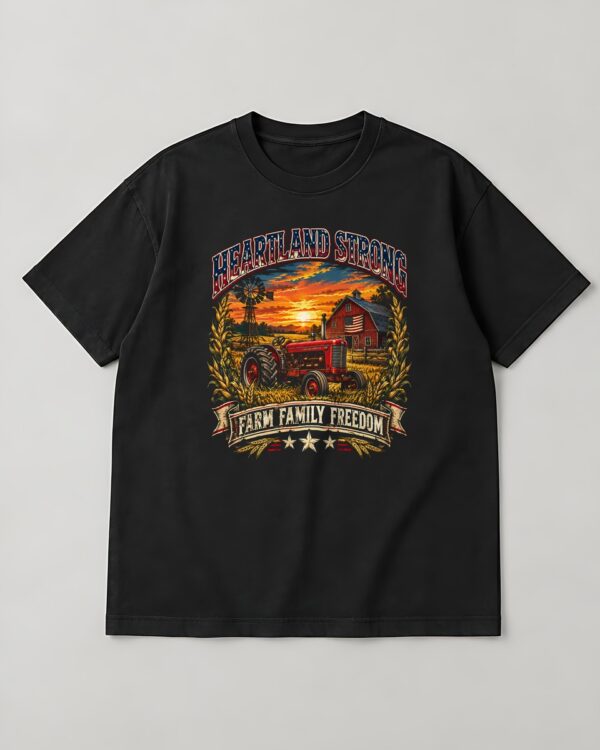 Heartland Strong Tractor & Barn Tee