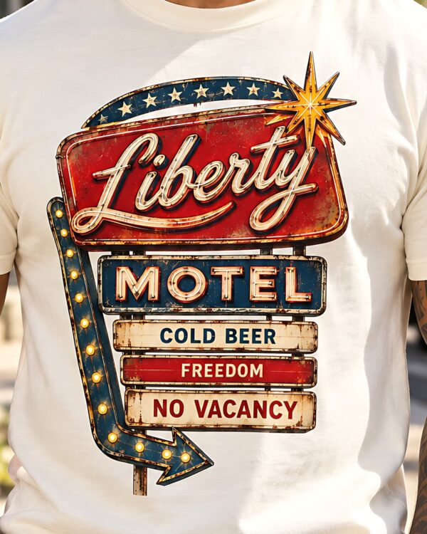 Liberty Motel Retro Americana Tee