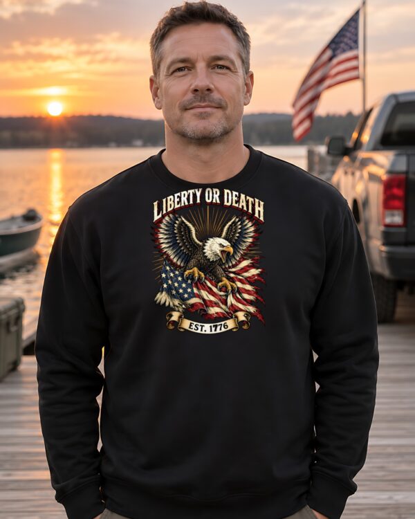 Liberty or Death Eagle Crewneck Sweatshirt