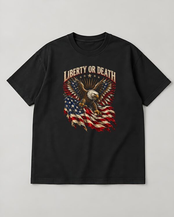 Liberty or Death Eagle Tee