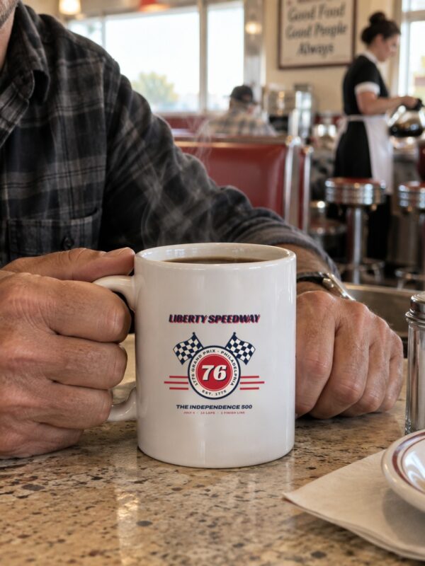 Liberty Speedway Vintage Racing Mug