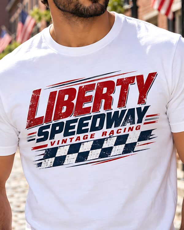 Liberty Speedway Vintage Racing Tee