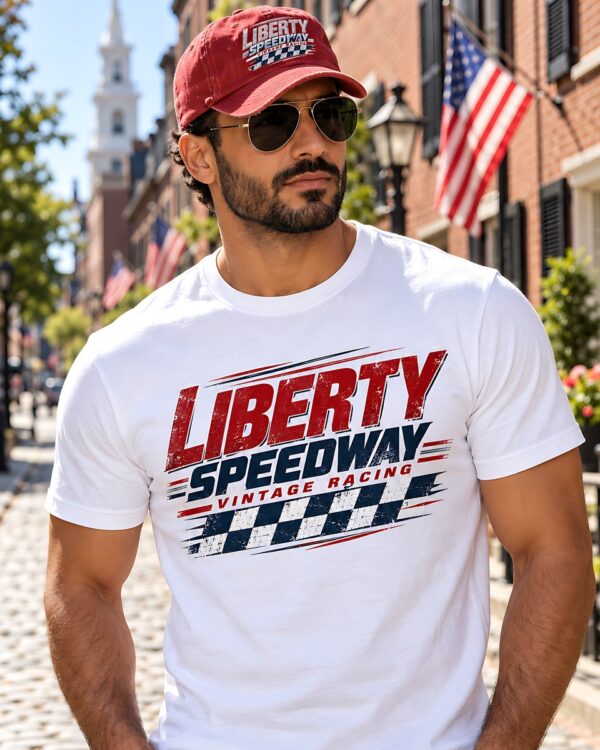 Liberty Speedway Vintage Racing Tee