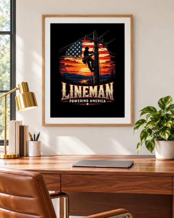 Lineman Powering America Poster