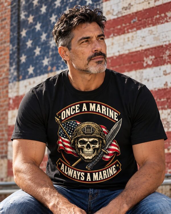 Once a Marine Always a Marine Tee