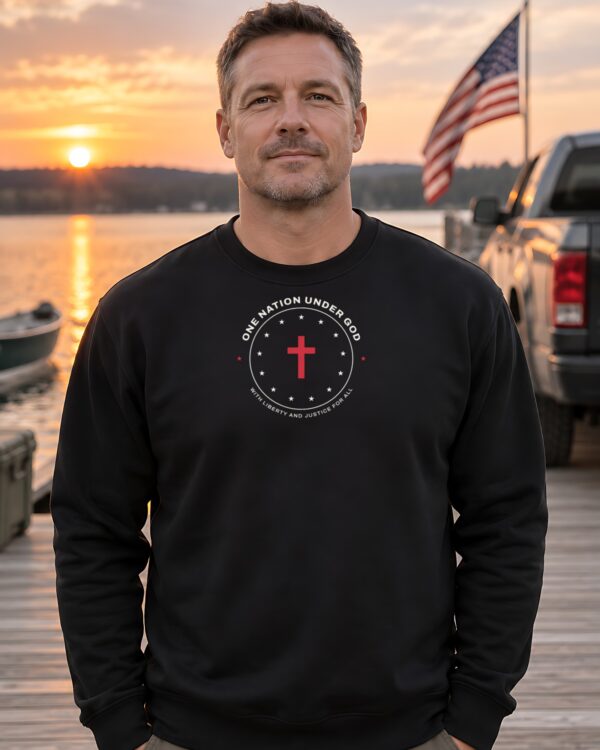 One Nation Under God Crewneck Sweatshirt