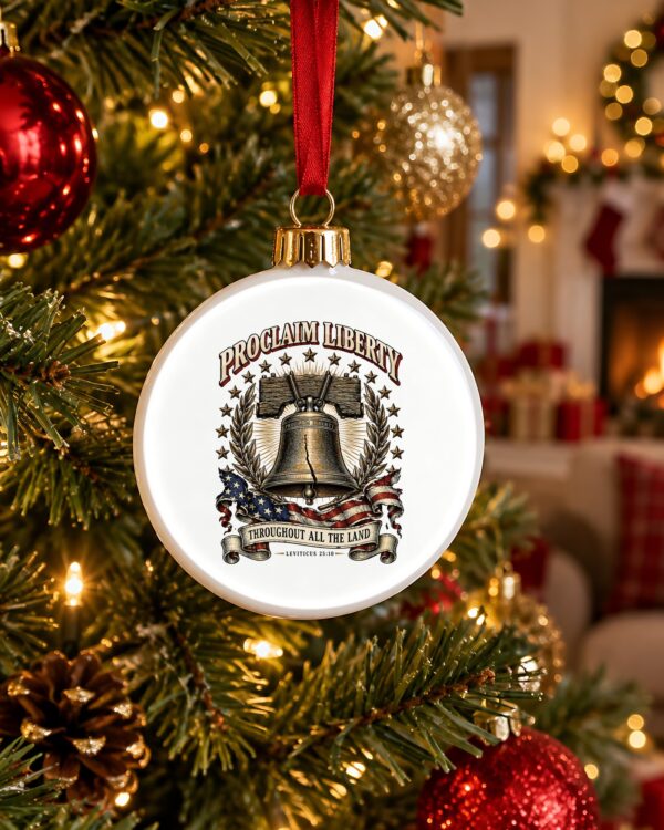 Proclaim Liberty Bell Christmas Ornament