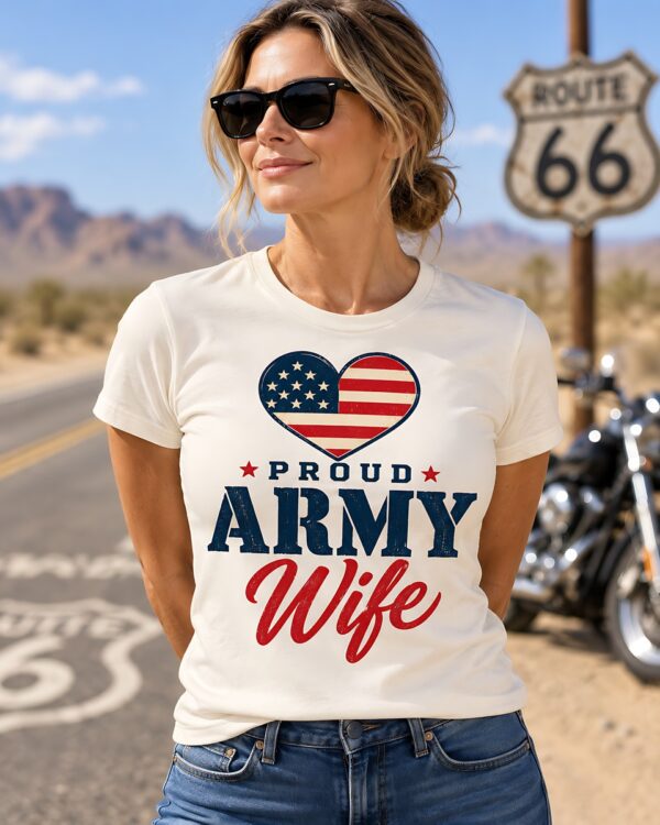 Proud Army Wife Tee