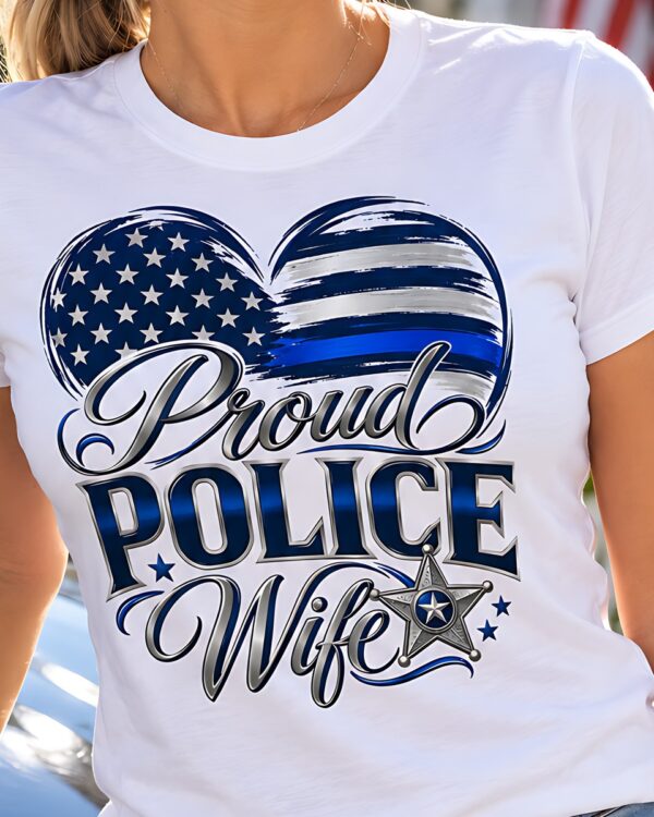 Proud Police Wife Tee