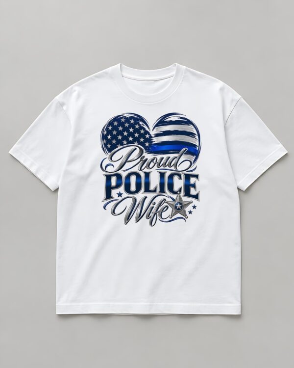 Proud Police Wife Tee