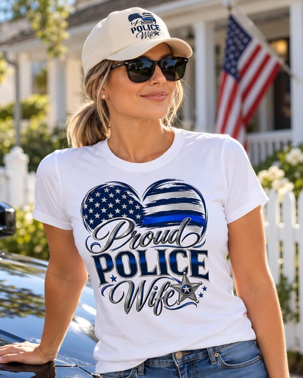 Proud Police Wife Tee