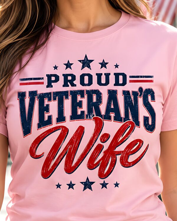 Proud Veteran’s Wife Tee