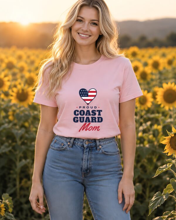 Proud Coast Guard Mom Tee