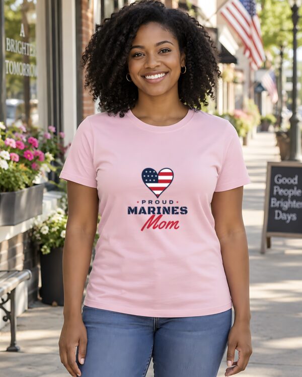 Proud Marines Mom Tee