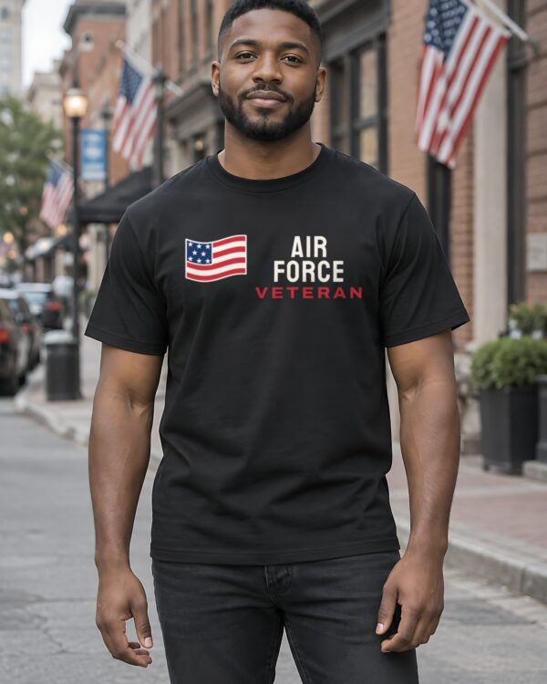 Air Force Veteran Flag Tee
