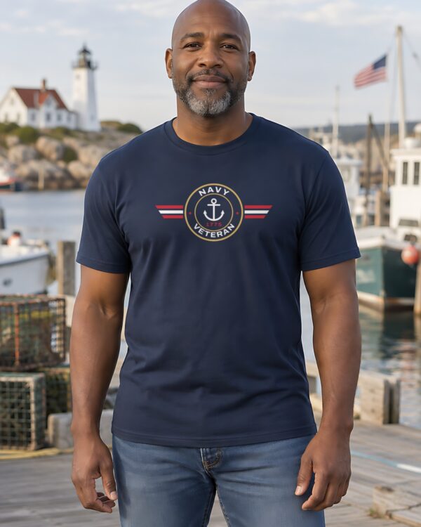 Navy Veteran Patch Tee