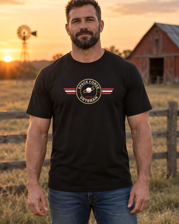 Space Force Veteran Patch Tee