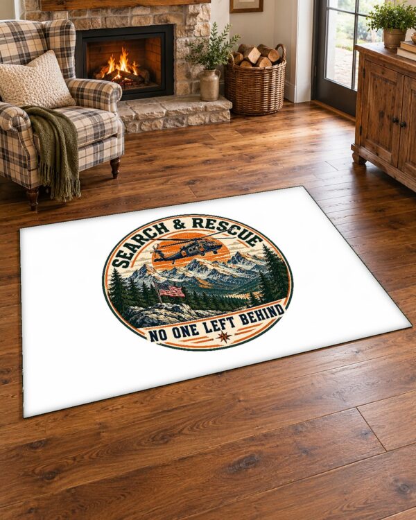 Search and Rescue Area Rug