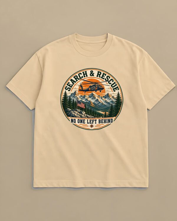 Search and Rescue No One Left Behind Tee