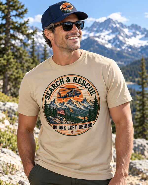 Search and Rescue No One Left Behind Tee