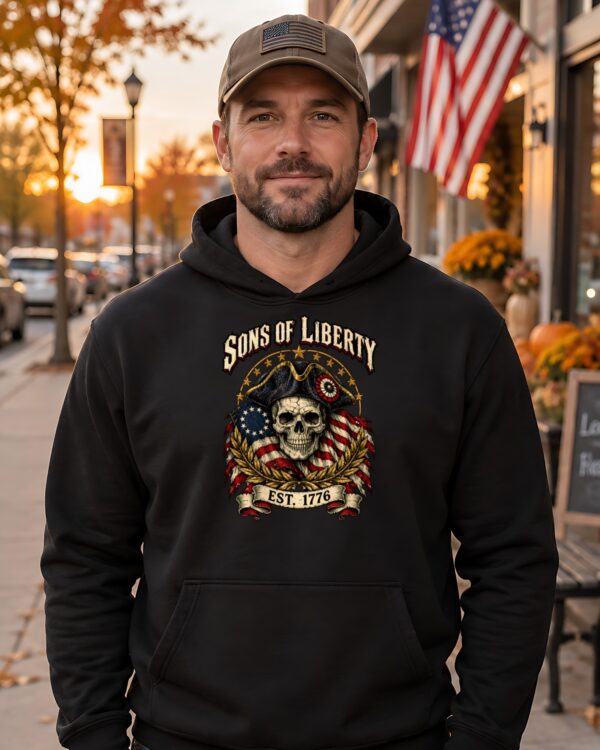 Sons of Liberty Skull Hoodie