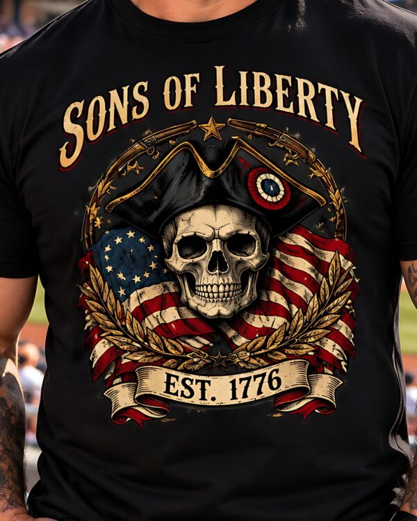 Sons of Liberty Skull Tee