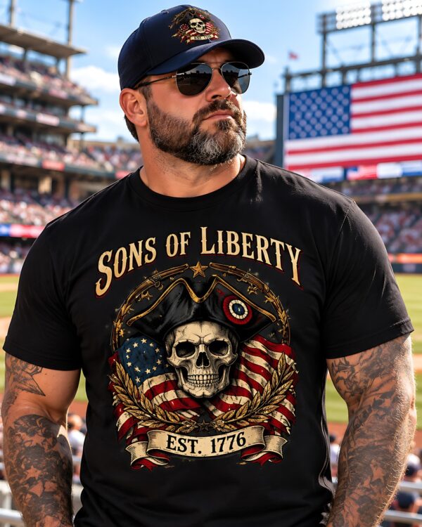 Sons of Liberty Skull Tee