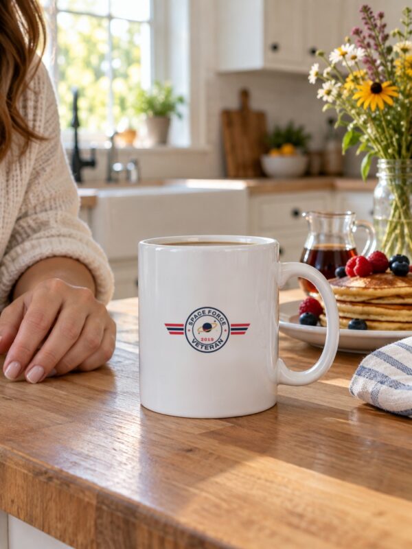 Space Force Veteran Patch Mug